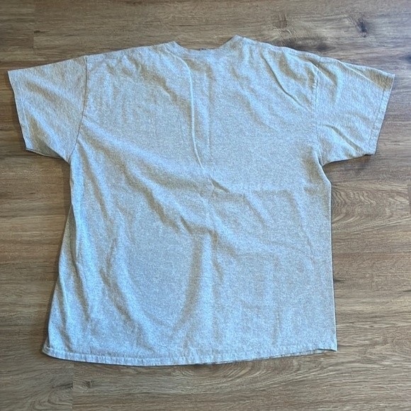 Hingham MA Gildan Cotton Grey T-Shirt - Picture 5 of 6
